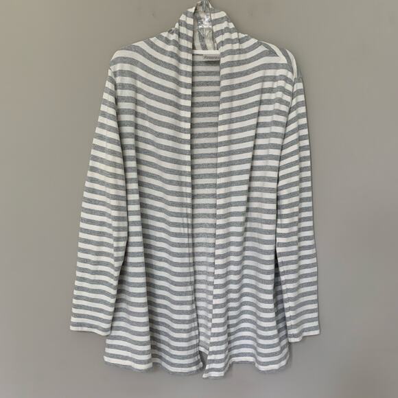 Chico's Zenergy cardigan sweater open front long sleeves soft cotton size Large - Picture 1 of 6